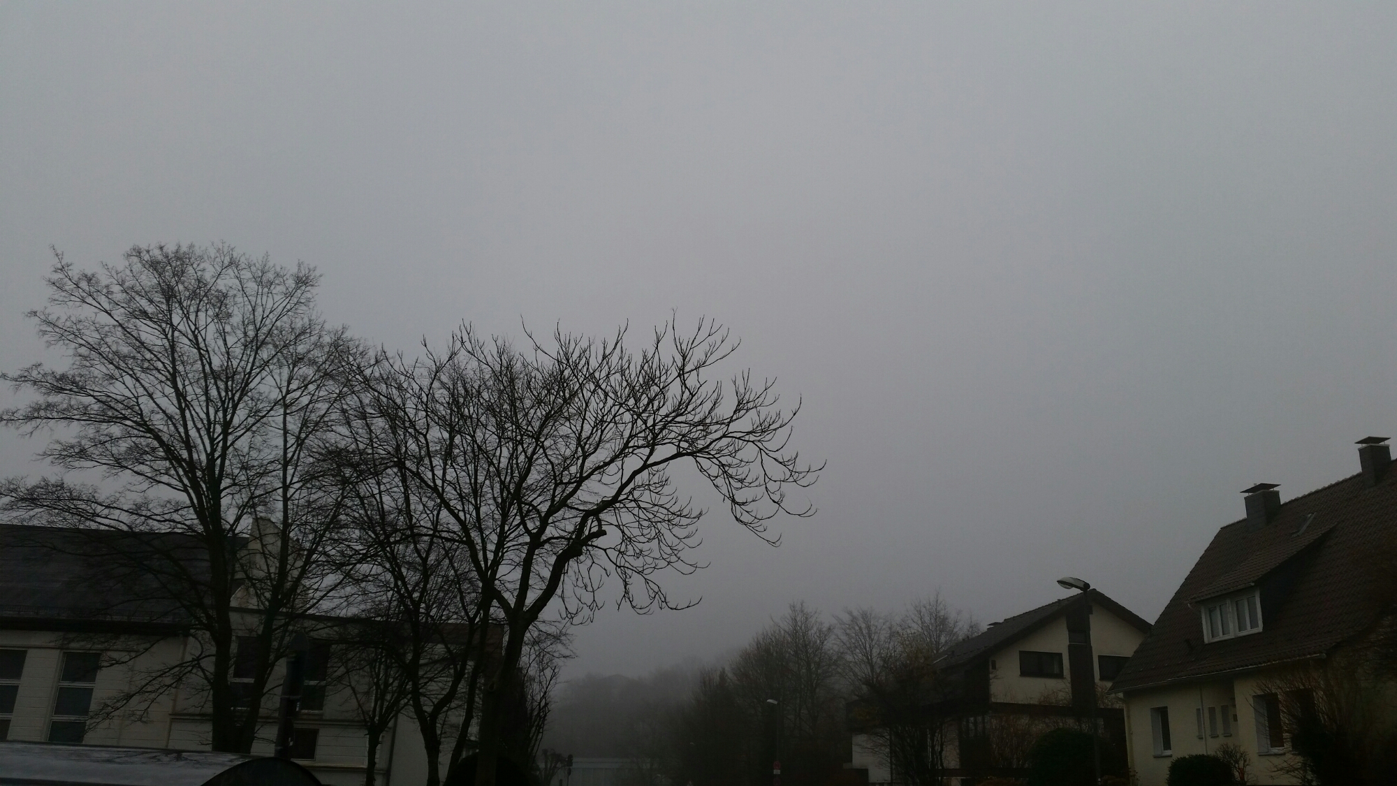 dunkler Nebel